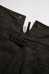 【ナイジェル・ケーボン】MAN / ワイドフレンチワークパンツ - シャンブレー / WIDE FRENCH WORK PANT - CHAMBRAY