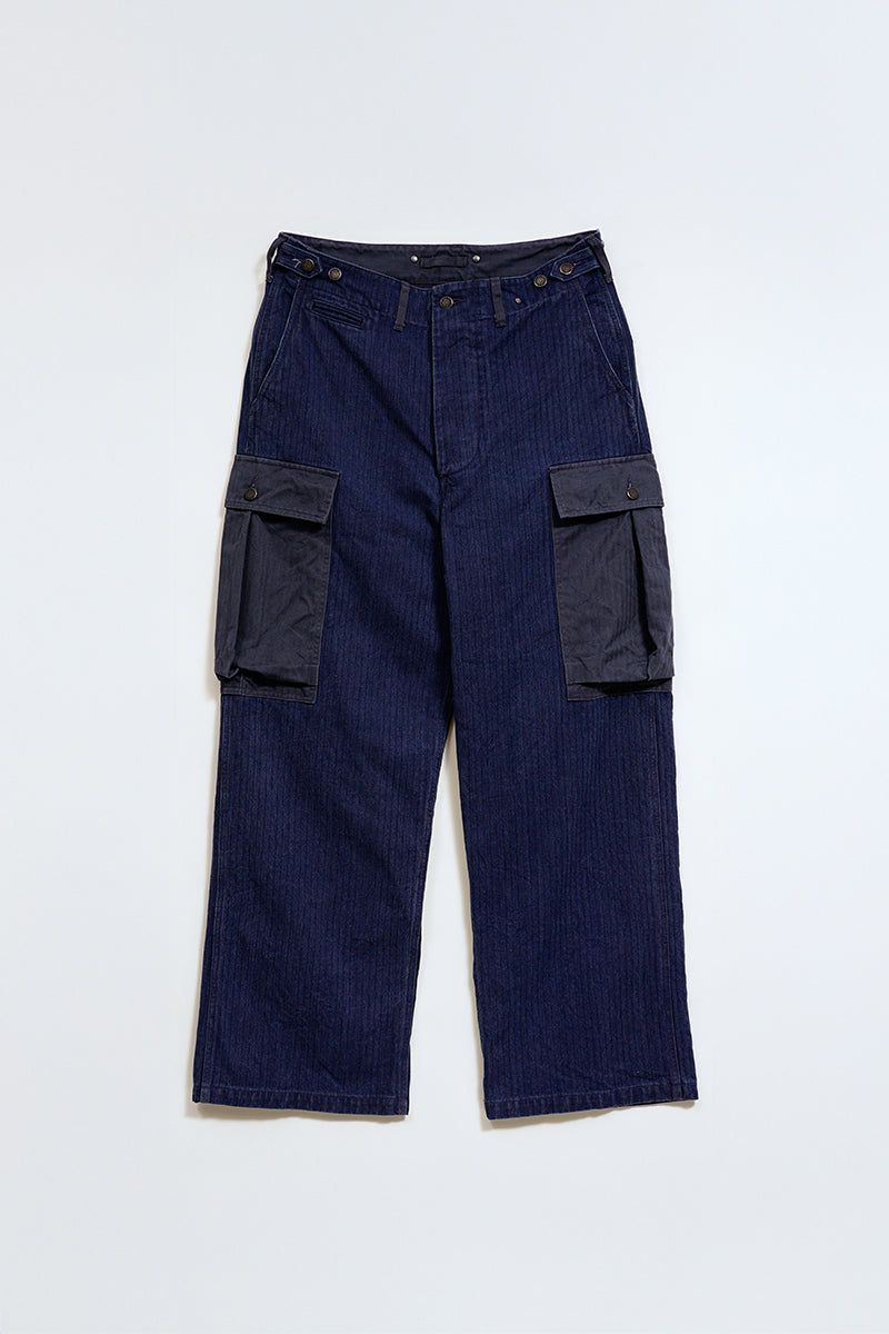 Man 40s 40s Monkey Pant Mix Herringbone