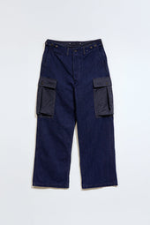 【ナイジェル・ケーボン】MAN / 40s モンキーパンツ - ミックスヘリンボーン / 40s MONKEY PANT - MIX HERRINGBONE