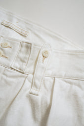 【ナイジェル・ケーボン】MAN / ブリティッシュアーミーパンツ - ホワイトデニム / BRITISH ARMY PANT - WHITE DENIM