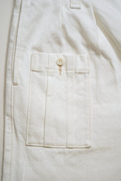 【ナイジェル・ケーボン】MAN / ブリティッシュアーミーパンツ - ホワイトデニム / BRITISH ARMY PANT - WHITE DENIM