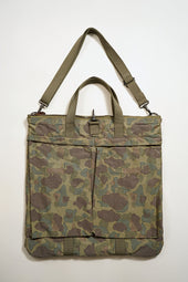 Man Helmet Bag Duck Hunter Camo