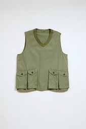 【ナイジェル・ケーボン】MAN / プルオーバーフィッシングベスト - リップストップ / PULLOVER FISHING VEST - RIPSTOP