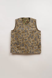 オンラインストア限定【ナイジェル・ケーボン】MAN / クリケットベスト - ダックハンターカモ / CRICKET VEST - DUCK HUNTER CAMO