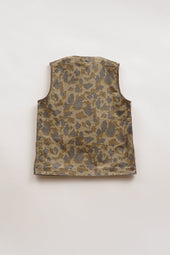 オンラインストア限定【ナイジェル・ケーボン】MAN / クリケットベスト - ダックハンターカモ / CRICKET VEST - DUCK HUNTER CAMO