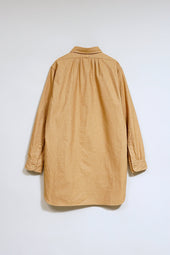 【ナイジェル・ケーボン】MAN / ランチワーカーシャツ - ブラウンコットン / RANCH WORKER SHIRT - BROWN COTTON