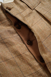 【ナイジェル・ケーボン】MAN / ランチワーカーパンツ - ヘンプリネンチェック / RANCH WORKER PANT - HEMP LINEN CHECK