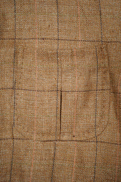 【ナイジェル・ケーボン】MAN / ランチワーカージャケット - ヘンプリネンチェック / RANCH WORKER JACKET - HEMP LINEN CHECK