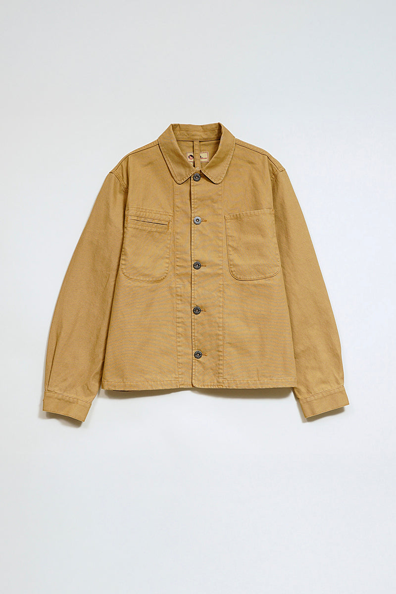Unisex Jk02 01 Short Angled Jacket Duck Canvas