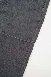 【ナイジェル・ケーボン】UNISEX / アングルドパンツ - リネンデニム / PT02-02 ANGLED PANT - LINEN DENIM