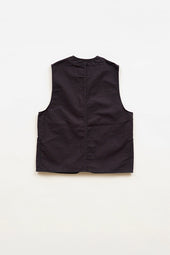 Unisex V01 Work Suit Vest Slub Sateen