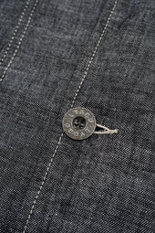【ナイジェル・ケーボン】UNISEX / チョアジャケット - リネンデニム / JK03-02 CHORE JACKET - LINEN DENIM