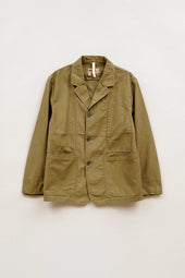 【ナイジェル・ケーボン】UNISEX / ワークスーツジャケット - スラブサテン / JK04 WORK SUIT JACKET - SLUB SATEEN