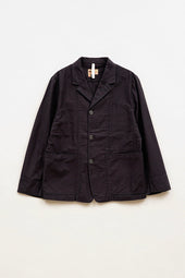 【ナイジェル・ケーボン】UNISEX / ワークスーツジャケット - スラブサテン / JK04 WORK SUIT JACKET - SLUB SATEEN