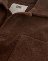 Brown Polo Terry Shirt