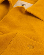 Mustard Polo Terry Shirt