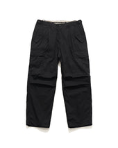 FIELD PANTS WIDE FIT / BLACK RIPSTOP