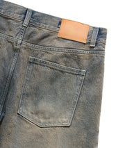 One Pleats Wide Denim Light