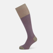 Concrete Houndstooth Long Socks