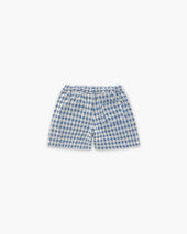 Navy Diamond Terry Shorts