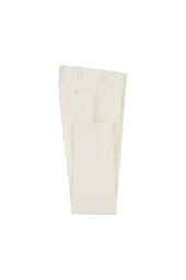 Pantalone MICHAEL in cotone avorio