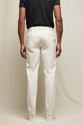 Pantalone ELTON tinto capo avorio