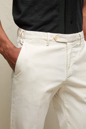 Pantalone ELTON tinto capo avorio
