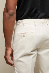 Pantalone ELTON tinto capo avorio