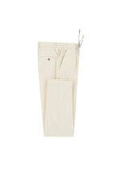 Pantalone ED tinto capo bianco avorio