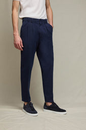 Pantalone CHARLIE tinto capo blu intenso
