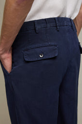 Pantalone CHARLIE tinto capo blu intenso