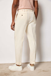 Pantalone MILES tinto capo avorio