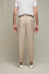 Pantalone MILES tinto capo sabbia