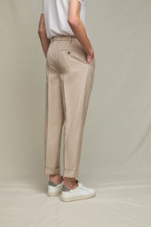Pantalone MILES tinto capo sabbia