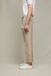 Pantalone MILES tinto capo sabbia