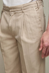 Pantalone MILES tinto capo sabbia