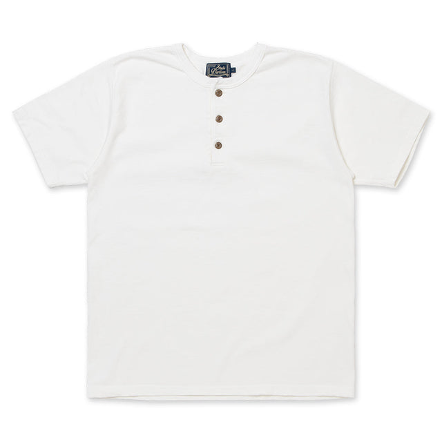 スヴィンゴールド丸胴ヘンリーネックTシャツ 【8174】