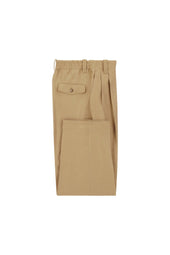 Pantalone MARK in 100% lino beige sabbia