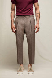 Pantalone Clarence tabacco