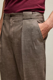 Pantalone Clarence tabacco