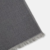 Grey And Beige Cashmere Scarf