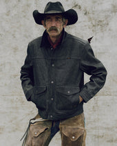Wrangler X Filson Denim Work Jacket - Black