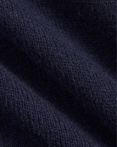 The Felted Merino Hoodie | Deep Navy