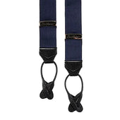 Navy Barathea Braces