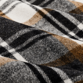 Mackinaw Wool Work Jacket - Blue Coal / Copper Heather Plaid