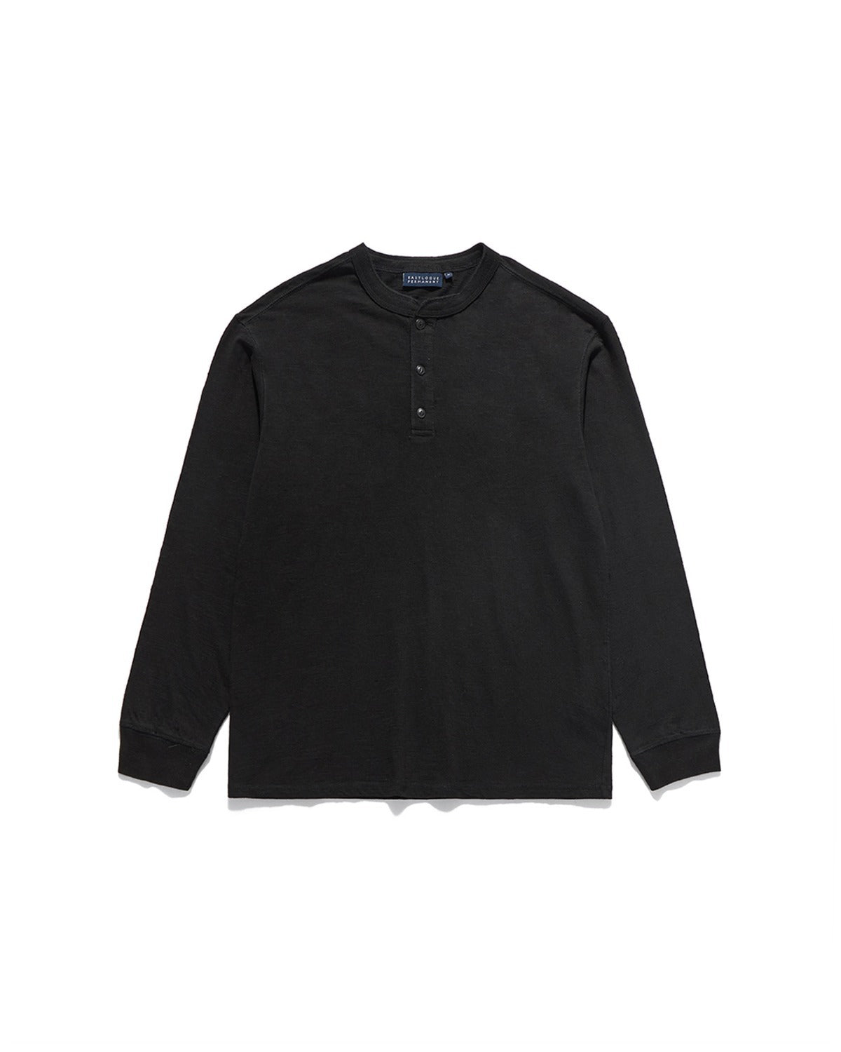 Henley Neck L S T Shirts