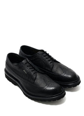 WING-TIP | Gore-Tex Brogue Leather Shoe | Black