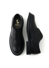 PLAIN TOE | Gore-Tex Leather Shoe | Black