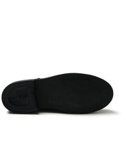 PLAIN TOE | Gore-Tex Leather Shoe | Black