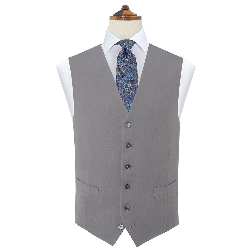 Hyde Grey Wool Waistcoat